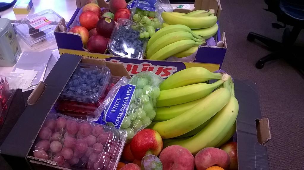 two-box-fruits 公司每周送一次水果 工作 