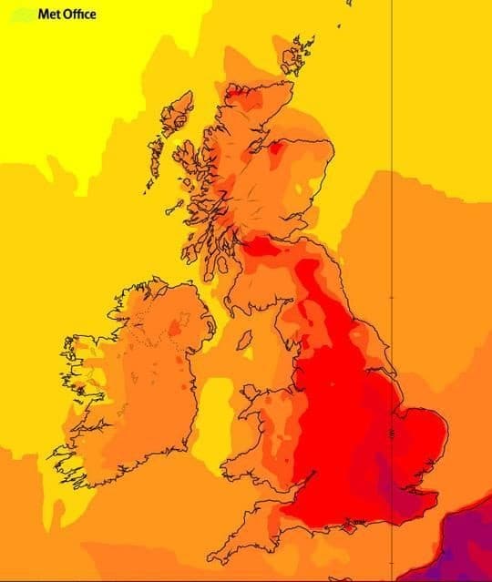 uk-hot-weather 2015-7-1  英国迎来史上最高温 生活 见闻 资讯 