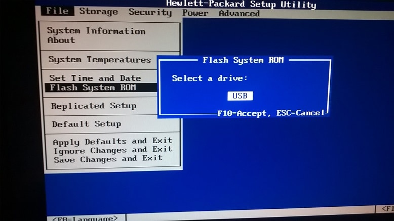 bios-flash 折腾, 升级 HPZ800 的BIOS固件 技术 折腾 服务器 