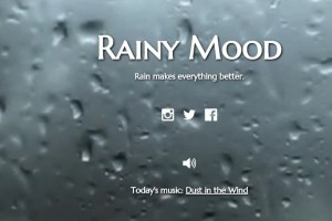 Rainy Mood 听听下雨声写代码