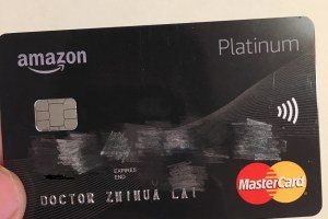 申请 Amazon Platinum 信用卡积点