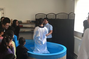英国华人基督洗礼 Baptism