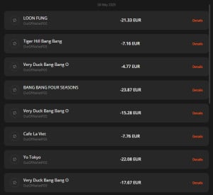 london-bangbang-food-2025-05-25-spending-300x275 面+奶茶18.5 鸡肉20, 羊肉串4x3=12，给Ryan点了鸡肉面（他的最爱）10几，份量很足，出门一趟七八十。 