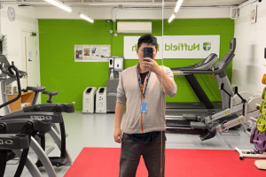 微软剑桥研究院办公室的健身房: 麻雀虽小, 五脏俱全