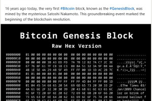 比特币创世区块 Genesis Block (大饼/BTC)