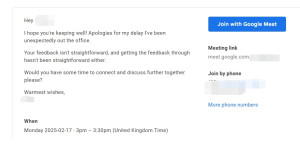 google-interview-feedback-email-300x145 谷歌的这封邮件让我感觉其实没有我想像中的糟糕。 