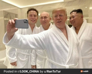 happy-time-trump-elon-putin-and-300x243 美俄朝鲜最近都很Happy 