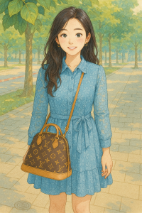 Graceful-Stroll-in-Blue-Lace-Dress-200x300 微软夏日花园2025 Graceful Stroll in Blue Lace Dress. 身着蓝色蕾丝连衣裙优雅漫步。 