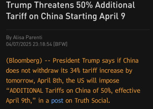 trump-threatens-additional-50-tax-300x214 特朗普威胁要再加50%，显然他没有预料到中国会来这么一招：不屈服。 