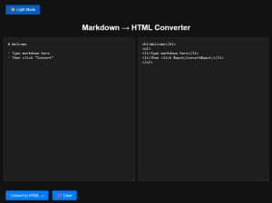 markdown-html-converter-300x224 Markdown/HTML转换工具/React Js WebApp 