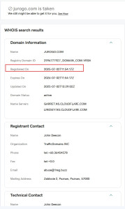fake-scammer-contract-signing-whois-179x300 骗子的这网站注册不到一周。 