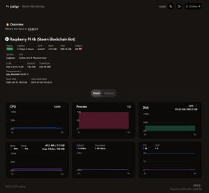 raspberrypi-monitor-nezha-monitor-300x278 用哪吒监控查看树莓派4b的状态。 