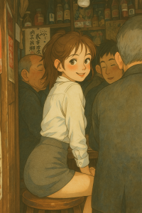 Cozy-Evening-in-a-Japanese-Izakaya-200x300 Ghibli style 日式居酒屋的舒适夜晚 Cozy Evening in a Japanese Izakaya 