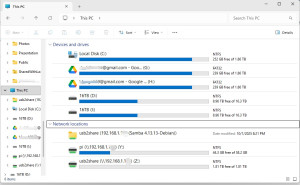 network-drives-this-pc-300x185 网络硬盘成功的成了本地资源的一部分。 