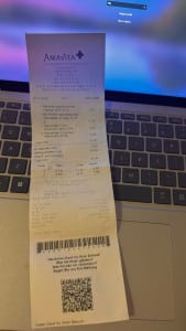 switzerland-amavita-receipt-169x300 在苏黎世火车站的药剂店买的药/绷带，说是能暂时控制住感染。 