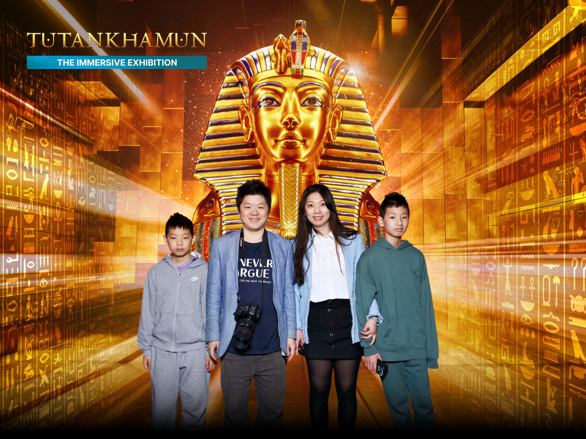 Tutankhamun2025-04-20-22.42.36-scaled 古埃及法老图坦卡蒙的沉浸式展览: Tutankhamun: The Immersive Exhibition 游记 