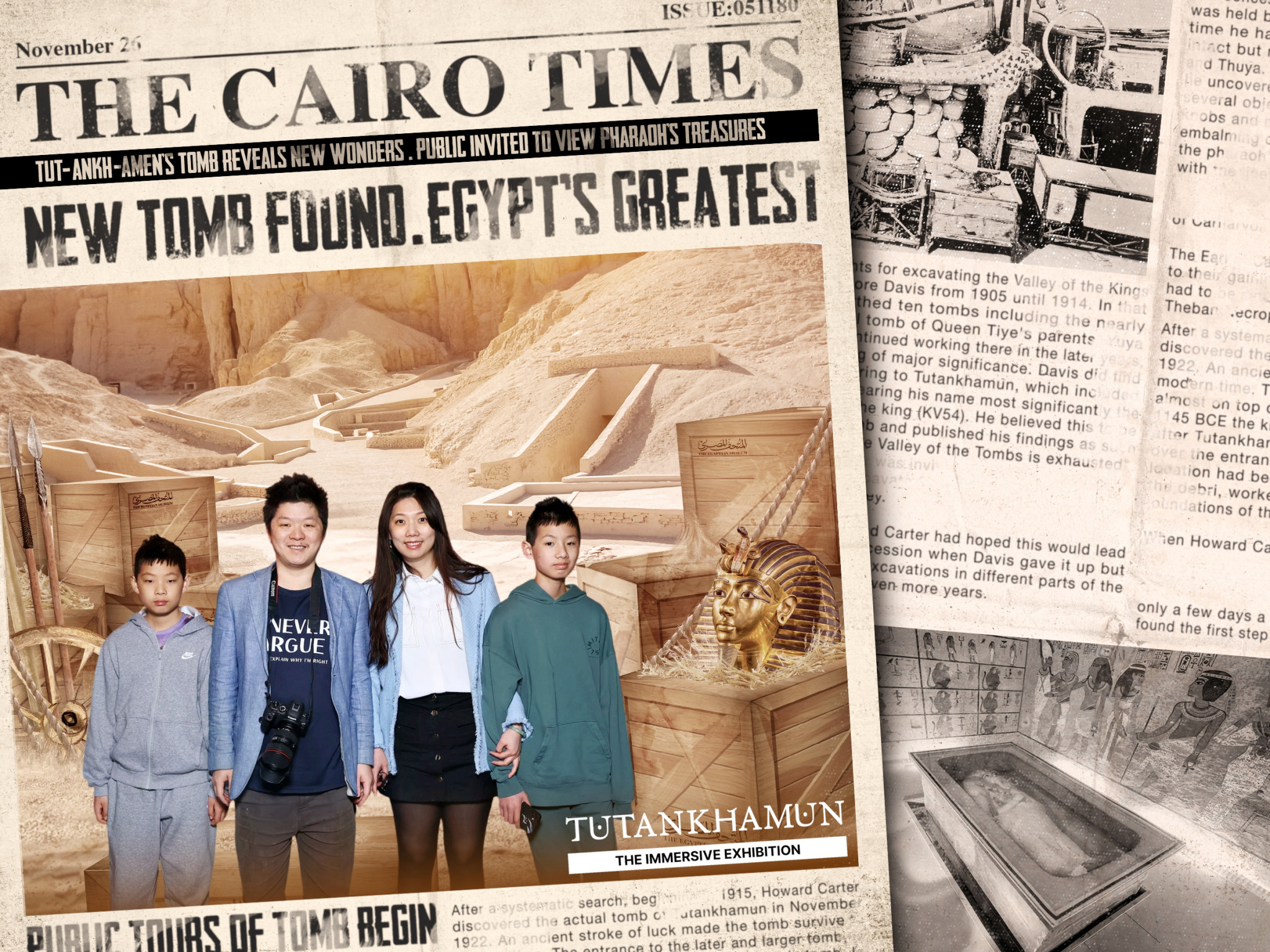 Tutankhamun2025-04-20-22.48.07-scaled 古埃及法老图坦卡蒙的沉浸式展览: Tutankhamun: The Immersive Exhibition 游记 