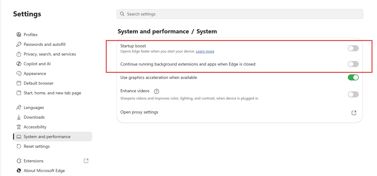 startup-boost-windows Windows 越用越慢? 先关掉 Edge 这些后台启动项 Windows 操作系统 小技巧 