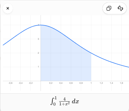 integral-math-pi 使用 Python 和 C++ 数值积分计算圆周率 Pi 学习笔记 数学 数学 计算机 integral-math-pi 使用 Python 和 C++ 数值积分计算圆周率 Pi 学习笔记 数学 数学 计算机