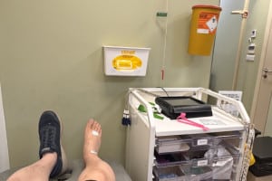 在Nuffield第一次测体脂率